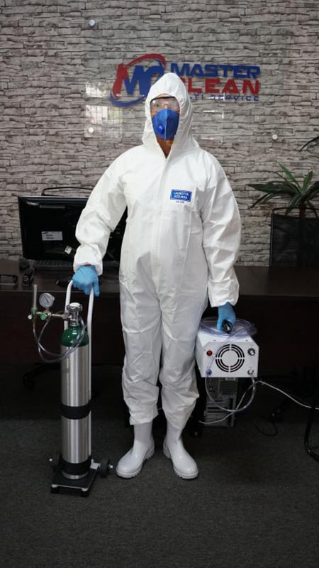 Sistema Oxi-Sanitização - Gás de Ozônio 03 - Ambientes Fechados